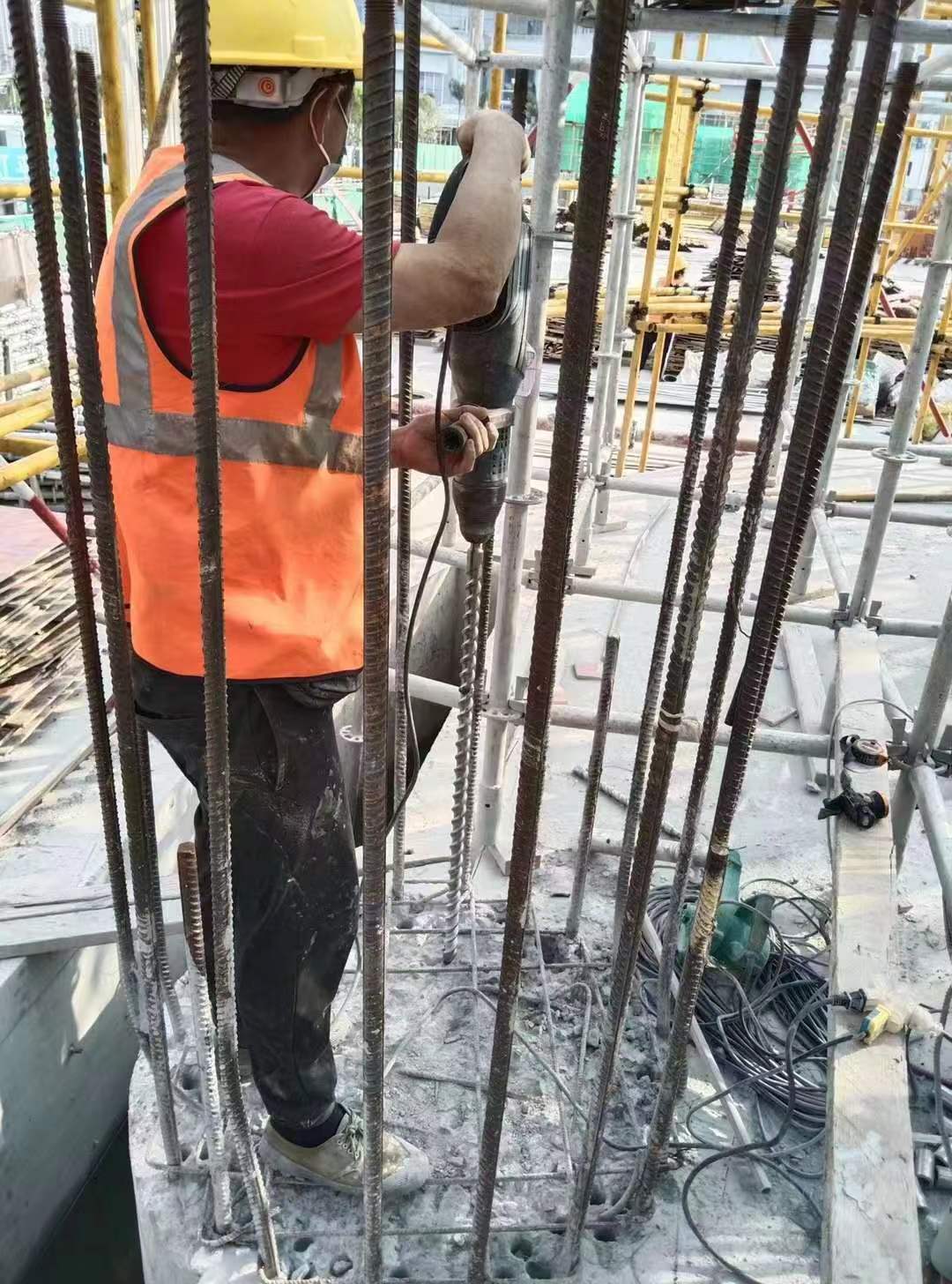 勐腊增大截面法加固框架柱施工方案